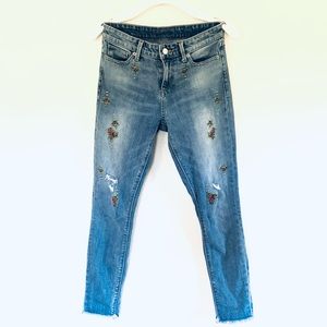 LUCKY BRAND AVA hi-rise Skinny light wash 25/0